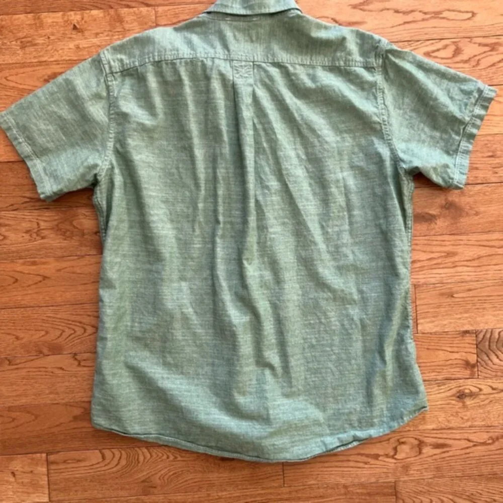 Eddie Bauer mens short sleeve shirt size L - Picture 5 of 5